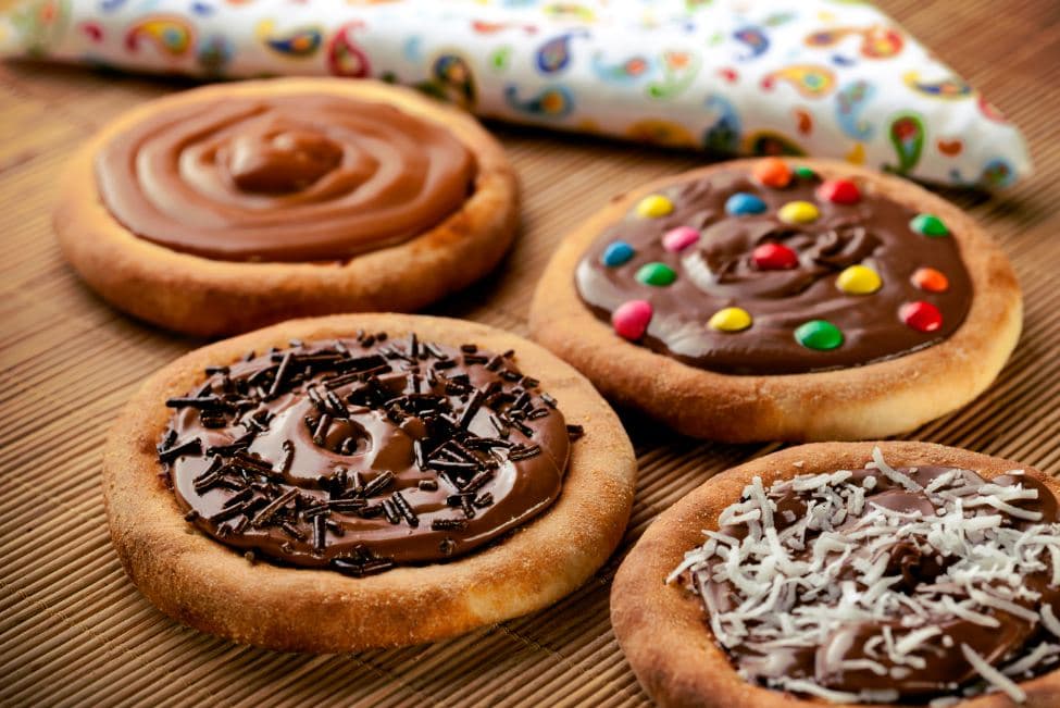Esfihas doces da Popidi